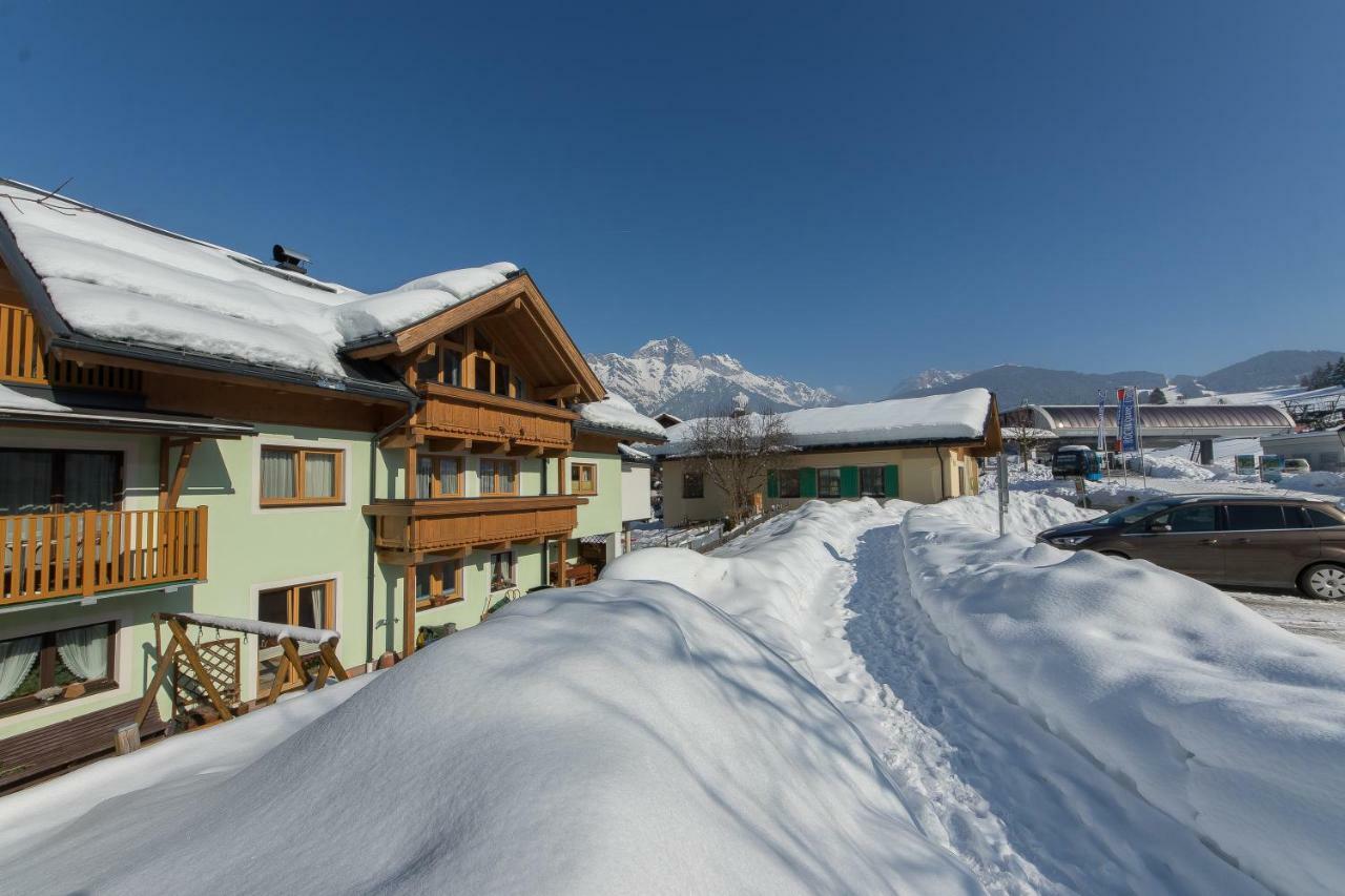 Haus Machreich Daire Maria Alm am Steinernen Meer Dış mekan fotoğraf